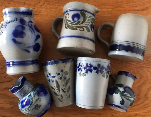 Vintage lot pot gres - en, au